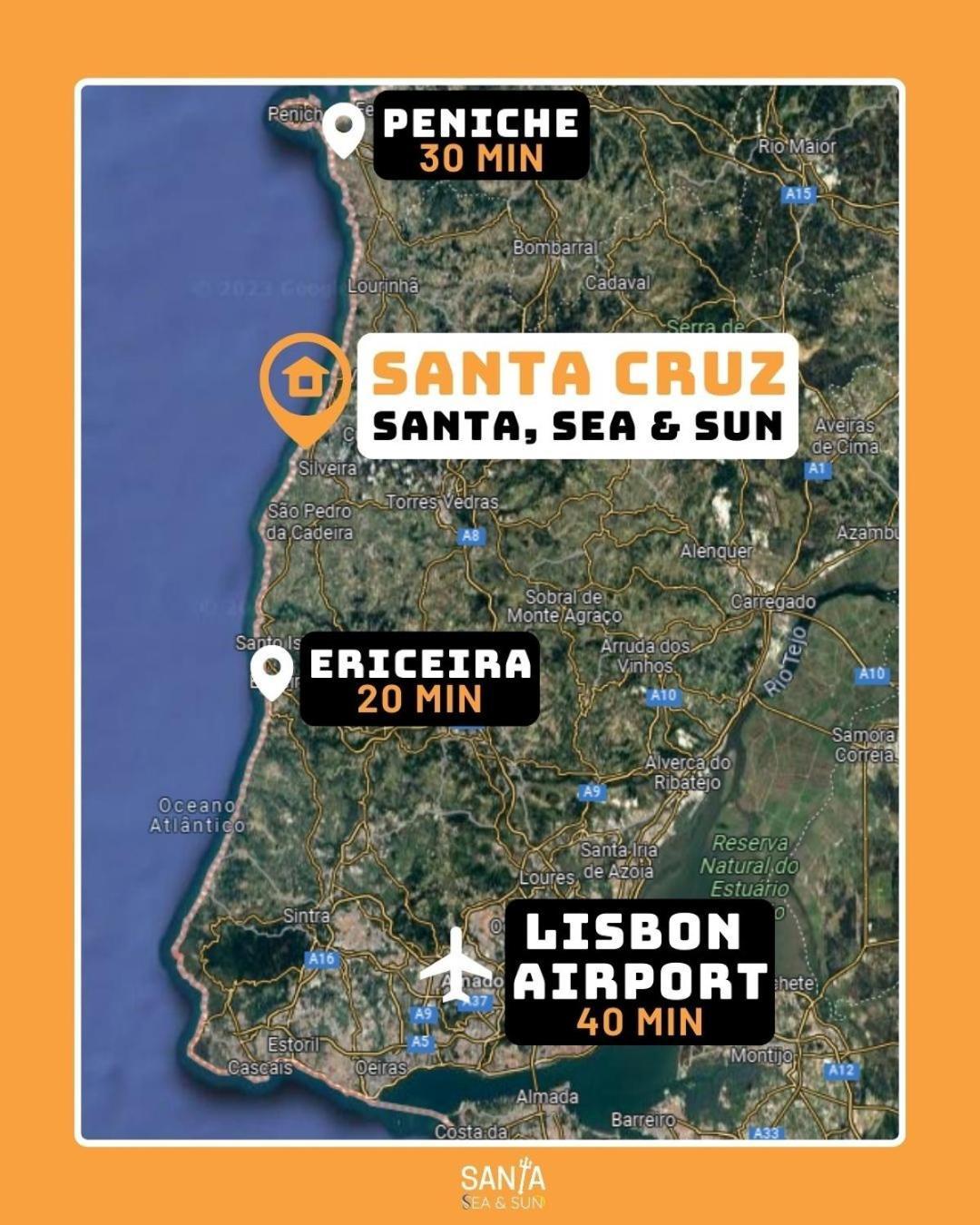 Хостел Santa, Sea & Sun Санта-Круш Экстерьер фото